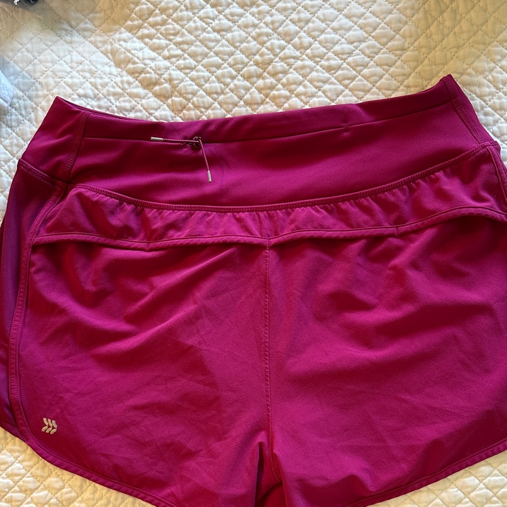 all in motion Fuchsia Athletic Pull-On Shorts - Picture 2 of 5